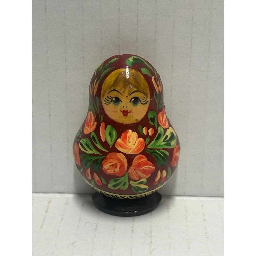Russian Nesting Doll Look Refrigerator Magnet 2.5